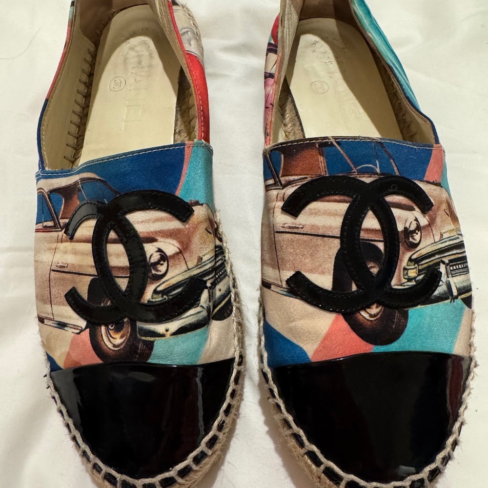 Chanel Multicolored Espadrilles
